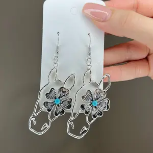 Horse earrings