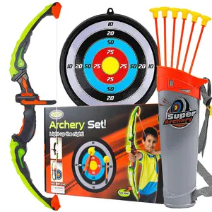 Toysery Kids Bow and Arrow Set with LED Flash Lights