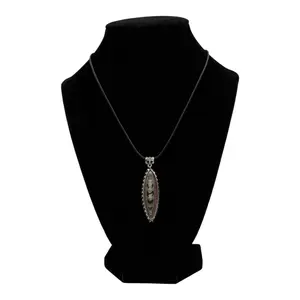 Orthoceras Fossil Necklace - Prehistoric Pendant Jewelry