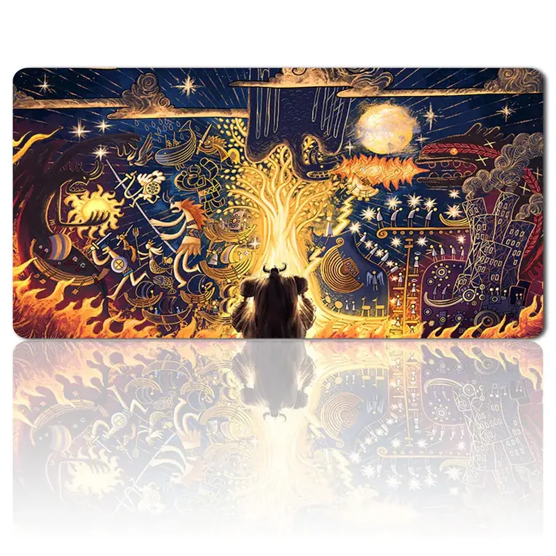 TCG Retro O-P Elbaf's Ancient Mural Playmat Anime Manga Mousepad | Gamer Desk Setup | Otaku Gift | Keyboard Pad – FASTSHIPPING