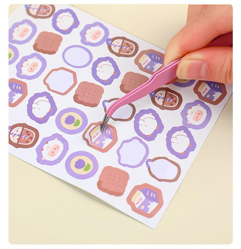 Yilan Start Stocking 3D Miniature Scene Sticker Book Immersive DIY Stress Relief