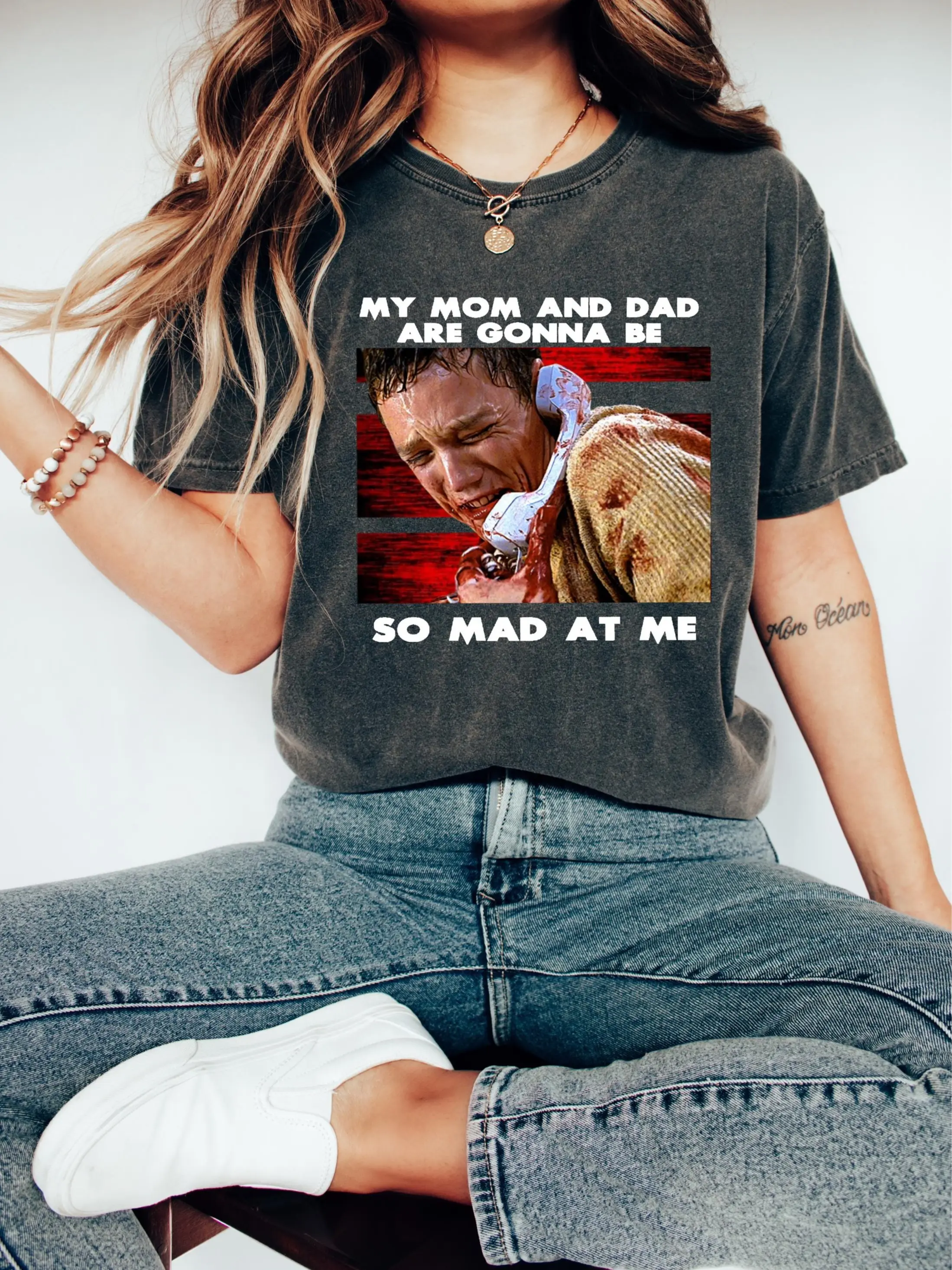 Stu Macher My Mom and Dad Are Gonna Be So Mad at Me t-shirt