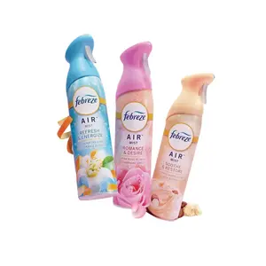 Febreze Air Mist Odor-Fighting Air Freshener Mixed Scent, Refresh & Energize, Soothe & Restore, Romance & Desire, 8.8 oz. Aerosol Can, Pack of 3