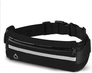 Running Belt for Women and Men, Money Belt and Running Fanny Pack, Hiking Fanny Pack, Holder for Cell Phone, Money, and Keys, Adjustable Belt Pouch fits Most Phone and Waist Sizes