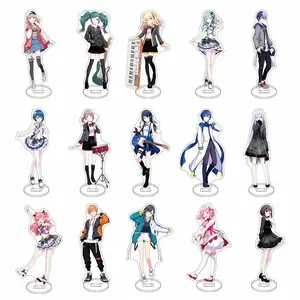 PJSK Project Sekai Acrylic Stand Model Plate Decoration Desk Figure Display Friend Gifts Cartoon Peripheral Product Accessorie