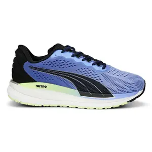 PUMA Womens Magnify Nitro Surge Running Sneakers Shoes - Blue, Purple