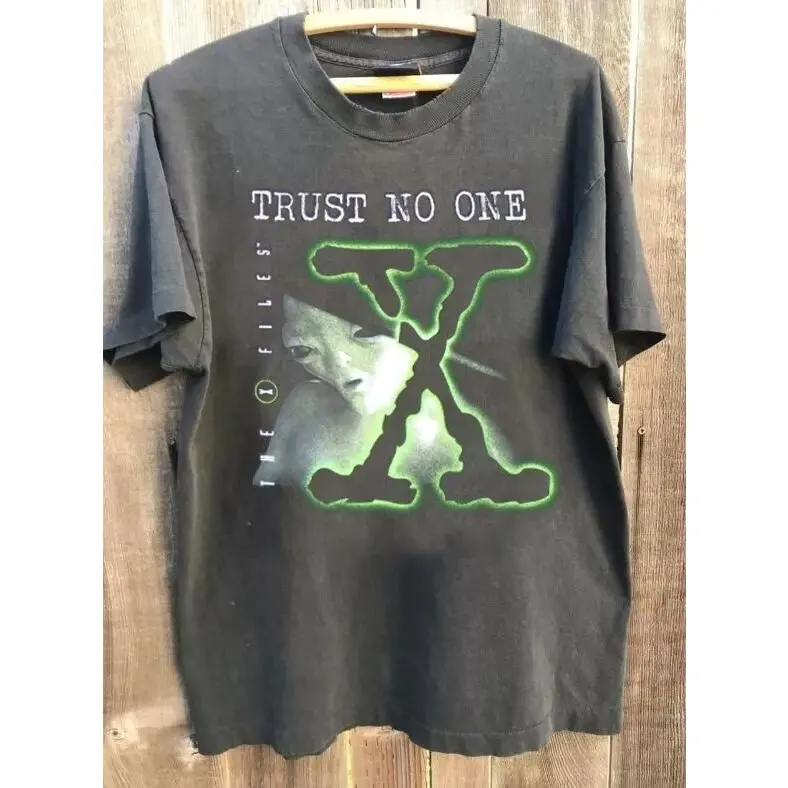 The X Files Trust No One Short Sleeve T-Shirt Men Women, Gift For Fan, Unisex Shirt For Him Her