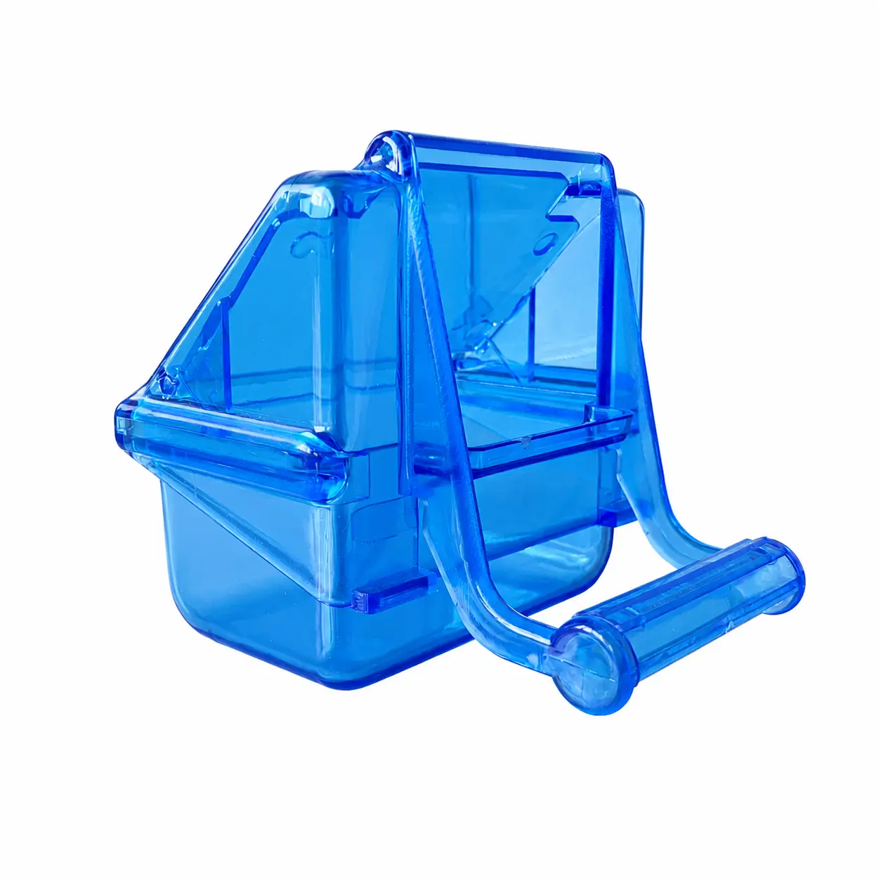 Spillproof Spiral Reusable Bird Fee. Comedero para aves