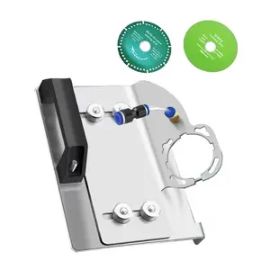 Tile Beveling Trimming Machine Kit, 1 Set Portable Tile Beveling Trimming Machine with Diamond Saw Blade, Power Tool Accessories