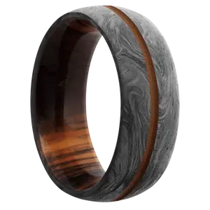 Forged Carbon Fiber + None Finish + Cocobolo