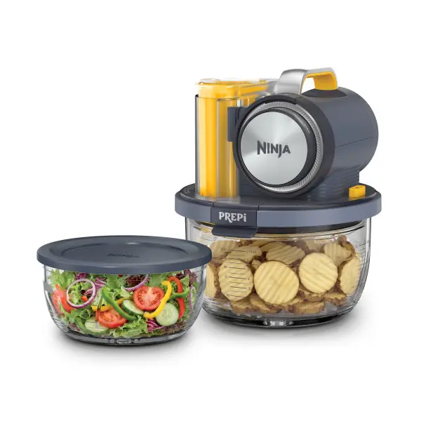 Ninja PREPi 5-in-1 Prep System: Chop, Slice, Crinkle, Shred, Puree - PN301/PN351