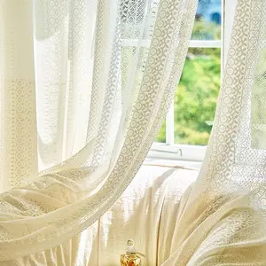 Lace Curtain, Boho Style Window Curtain, Window Screen for Home Living Room Bedroom Balcony, Home Decor, Bedroom Accessories