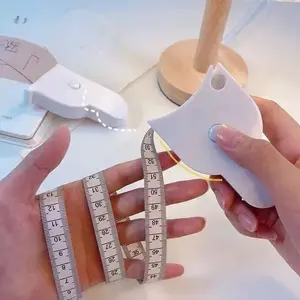 Portable Foldable High Precision Fiber Tape Measure for Measuring Waist Hip Chest Circumference Ideal Holiday Gift
