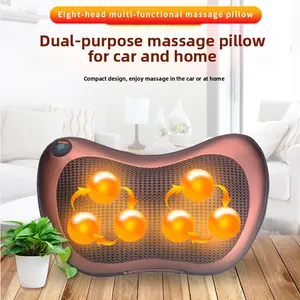 Intelligent Shoulder and Neck Massager Device, Multifunctional Home Electric Massage Pillow, Car Cushion