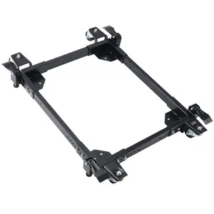 fathersdaygift VEVOR Mobile Base, 1500 lbs Capacity, Adjustable from 20x 24.5 to 28x 33.5, Heavy Duty Universal Mobile Base Stand with 4 Swivel Wheels, for Woodworking Equipment, Bandsaw, Power Tool, Machine