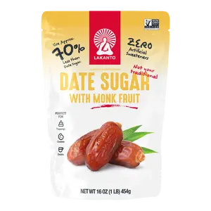 Lakanto Date Sugar with Monkfruit Sweetener (Reduced Sugar)