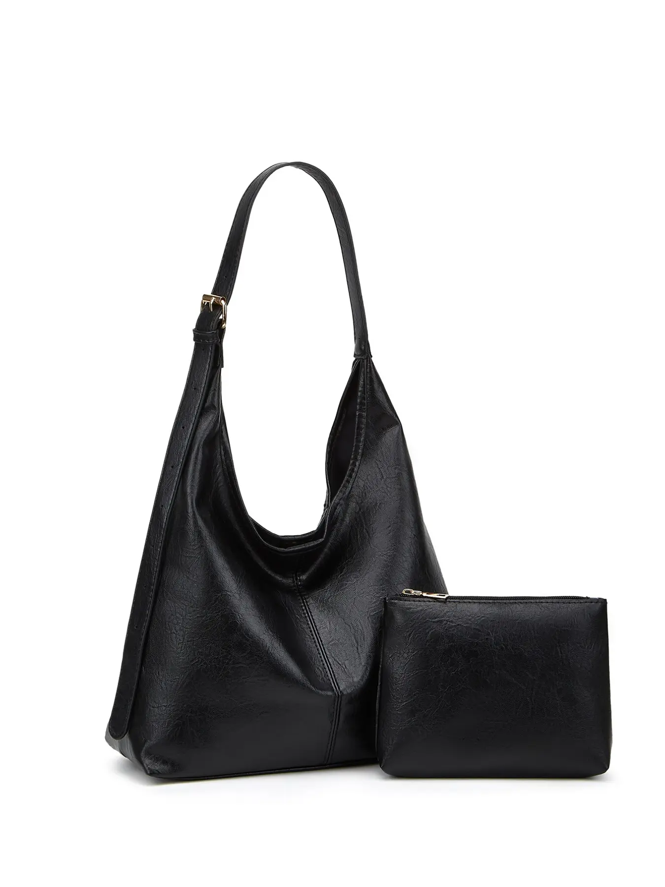 New retro soft leather lightweight, large capacity, multifunctional Hobo Crossbody bag that can be carried on one shoulder or diagonally. Half moon shaped bag suitable for daily commuting and friend gatherings, Casual Crossbody Bag