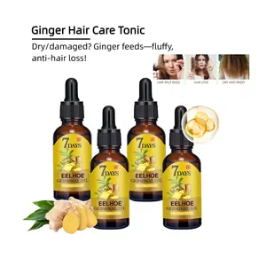 Ginger Hair Serum | Stop Hair Loss! Strengthen Roots, Fix Dry/Damaged Hair – Soft & Fluffy All Day