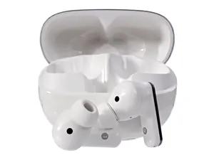 Blunote Earbuds/Headphones Silver/White BNANC007
