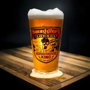 Smuggler's Lounge Pint Glass