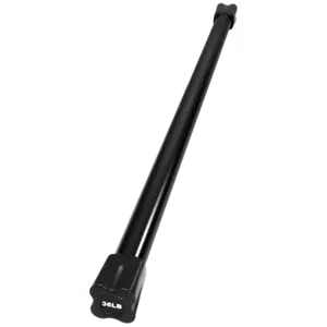French Fitness Weighted Body Fitness Bar 36 lbs - Black (New)