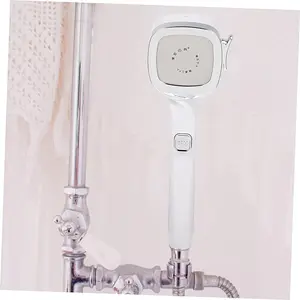Shower Head Replacement Bathroom Accessory Shower Sprinkler Head Bathtub Shower Spray Part Plastic Shower Use Nozzel Showering Spray Head Accessories White Abs Detachable (MG21-ZYHS-WHITE)