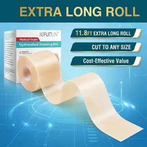 Elaimei Hydrogel Bandage 5cmx3.6m, Skin Care Patch, Prevents Dirt, Reduces Friction, Breathable, Comfortable, Protects Skin, Healing, Treatment