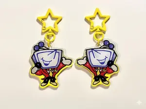 Tenna Deltarune Acrylic Keychain