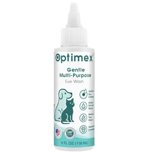 Optimex Multi-Purpose Eye Wash for Dogs & Cats - Soothes Redness & Irritation