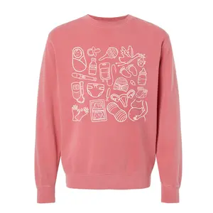 Labor & Delivery Doodles Crewneck | L&D Crewneck Sweatshirt