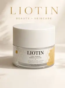 LIOTIN 15-Day Anti Cellulit-Cryo Thermo Gold Body Gel with 24K Gold & Hyaluronic Acid | Cooling & Hydrating Body Care Gel | Lightweight, Fast-Absorbing Formula | 220g