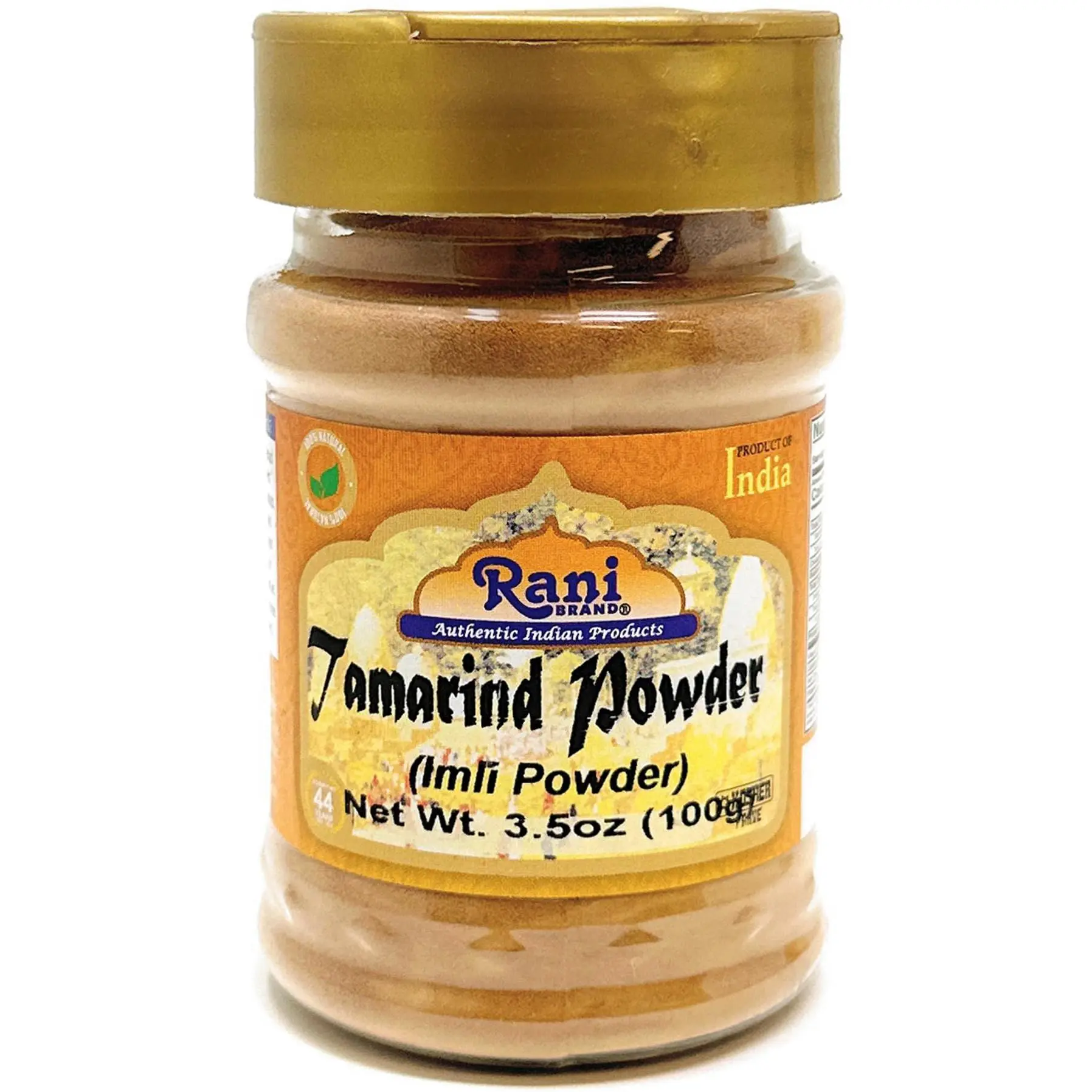 Rani Tamarind Powder (Imli) 3.5oz (100g) PET Jar ~ All Natural| No Added Sugar/Salt | Vegan | Gluten Friendly | Kosher | NON-GMO | Indian Origin