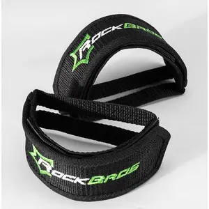 ROCKBROS High Strength Double-side Bike Pedal Cover Cycling Pedal Foot Strap Ultralight Anti-slip Pedal Belt