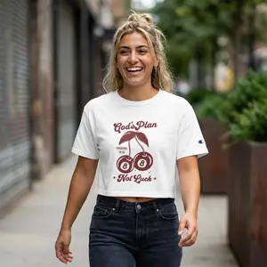 Proverbs 16:33 Cropped T-Shirt