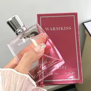 50ML Lychee Powder Rose Women's Perfume Eau De Parfum, Long-Lasting Light Sweet Floral Fruity Scent, Daily Commute Date Fragrance, Contains Alcohol
