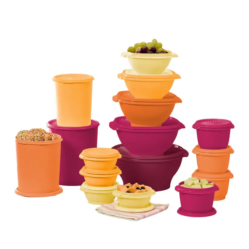 Vends 3 bols de conservation flashy Tupperware neufs