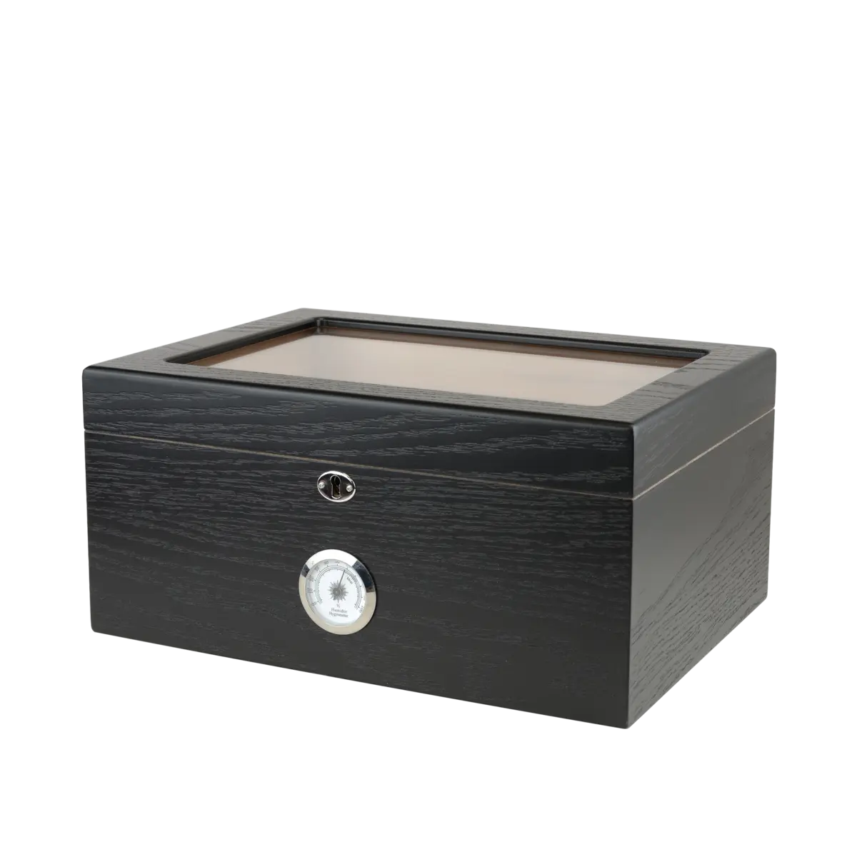 Milano Glass Top Cigar Humidor | Holds 100 Cigars