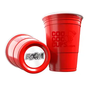 CooCoo Cups® 16oz "BOOM" Party Cups - 50 Count