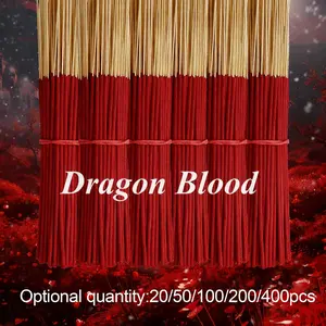Dragon Blood Incense Sticks, 22cm Long, Ideal for Home Fragrance Decor, Camping, Yoga & Meditation, Perfect Gift for Saint Patrick's Day, Ramadan, Mother's Day