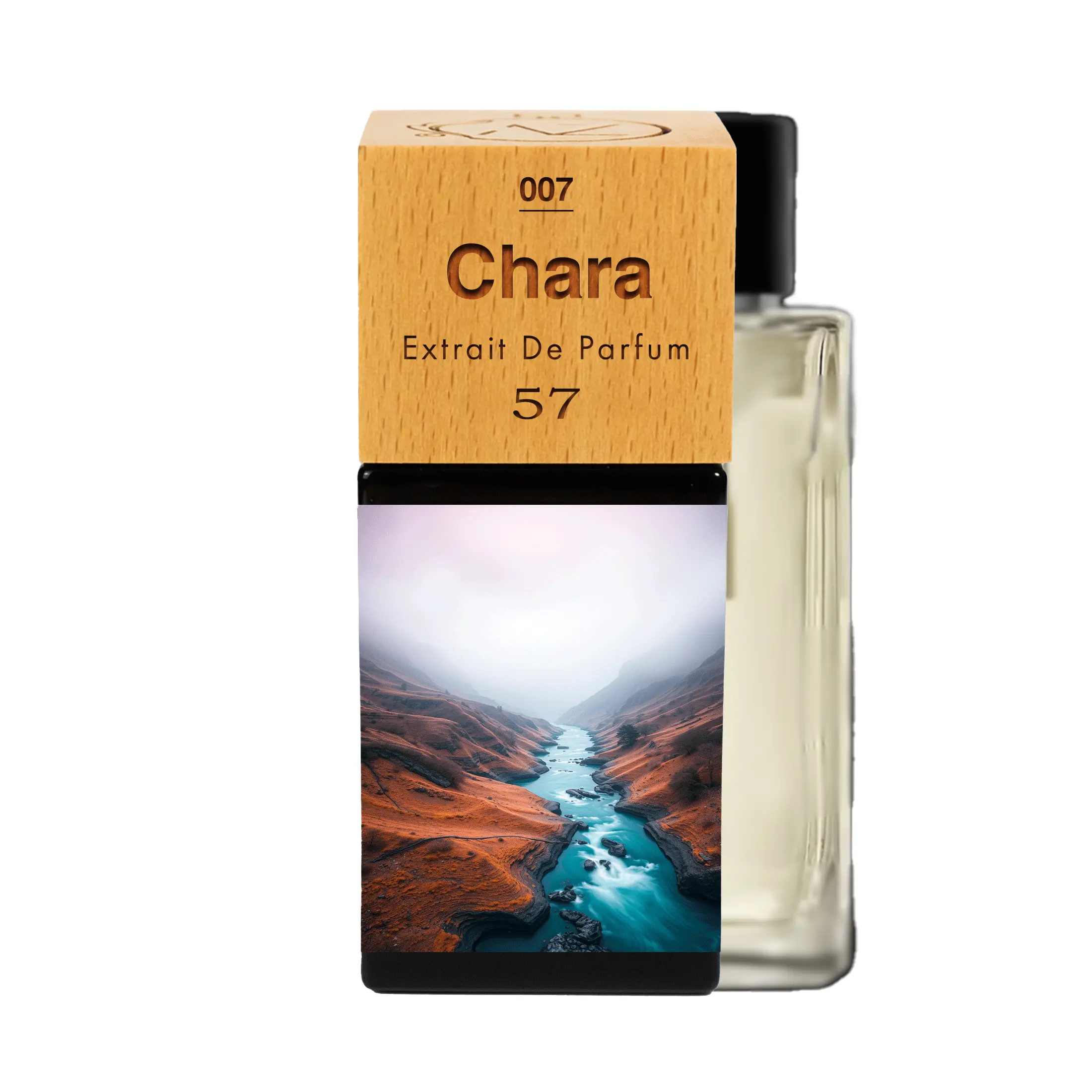 Chara N°07 | White Musk, Aldehydes, Bergamot, Pink Pepper, Coriander; White Musk, Orange Blossom, Jasmine; White Musk, Orris, Cashmeran, Honey, Cedar, Vanilla. Home fragrance