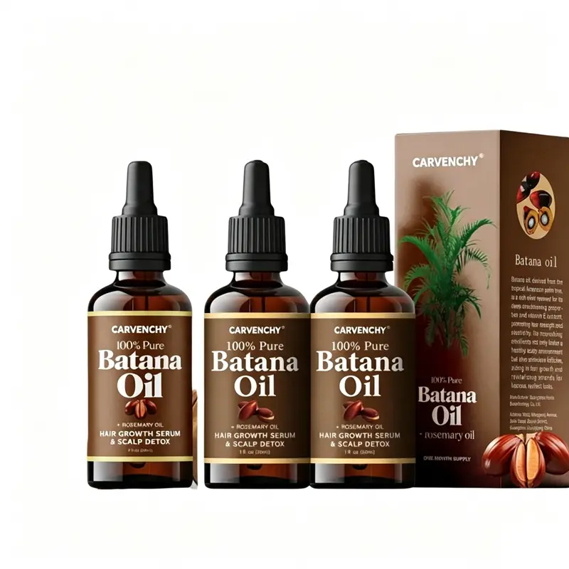 Batana Oil Scalp Care Serum - 1/2/3 Bottles, Enriched with Rosemary Oil, Nourishes Scalp, Boosts Hair Fullness & Strength for Healthy Hair