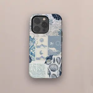 Coastal Granddaughter Aesthetic Preppy Seashell Ocean Case for iPhone 17 16 15 14 13 12 11 Pro Max, Samsung S25 S24
