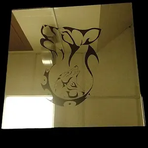 Hand Etched Mirror