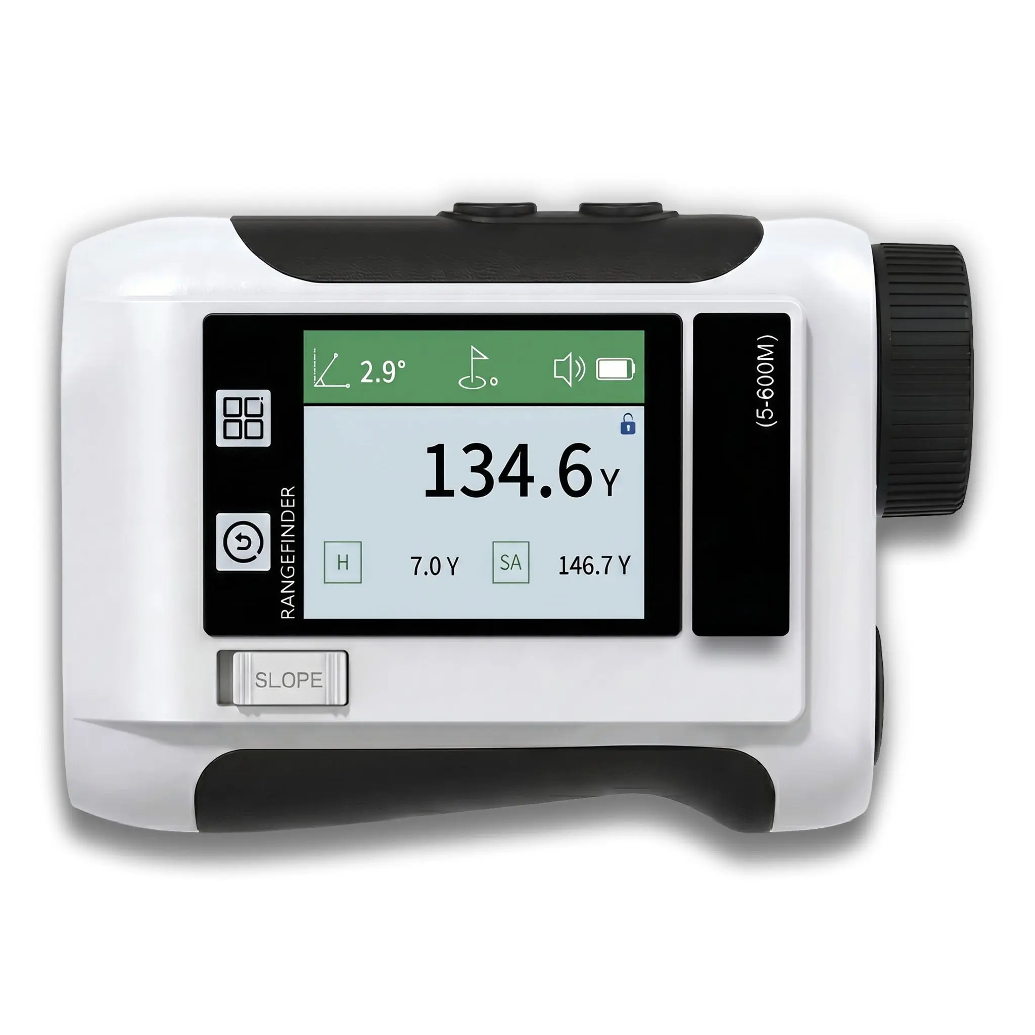 Strikeline Pro S2 | Golf Rangefinder with Side Display