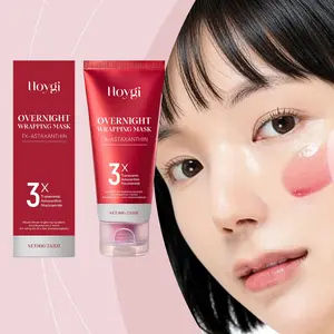Astaxanthin Peel-Off Mask 80g for Hydration and Moisturizing, Daily and Night Use for Nourished Facial Skin