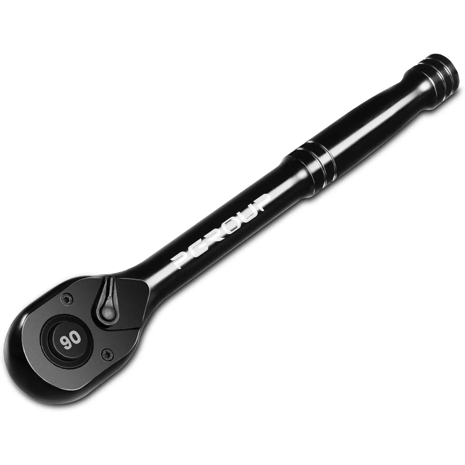 3/8-Inch Drive Ratchet Wrench, 90  Reversible Ratchet, 4- Swing,  Handle, Chrome Alloy Made, Quick Release Ratchet Wrench for Repairing, , DIY