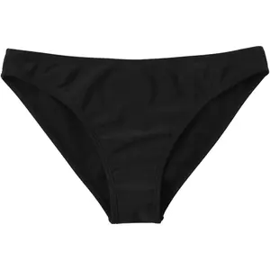 Women's Bikini Bottom Low Waisted Solid Bathing Suit Hipster Swimsuit Bottom