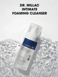 Dr. MILLAC Intimate Foaming Cleanser Rinse-Free Formula, pH-Balanced