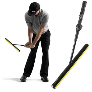 SKLZ Power Position Golf Swing Trainer - Weighted Correcting Aid with a Molded Grip System and Dual-Colored Barrel, Grip System Swing Trainers, Correcting Swing Trainers