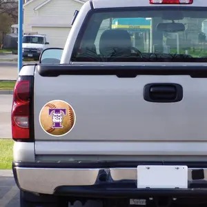 Truman State University Baseball Shaped Magnet